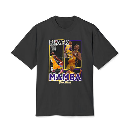 'BLACK MAMBA' GRAPHIC T-SHIRT (FADED BLACK)