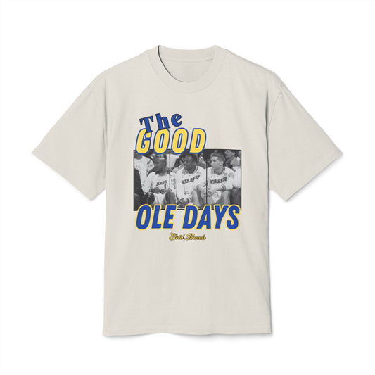 'THE GOOD OLE DAYS' GRAPHIC T-SHIRT (FADED BONE)