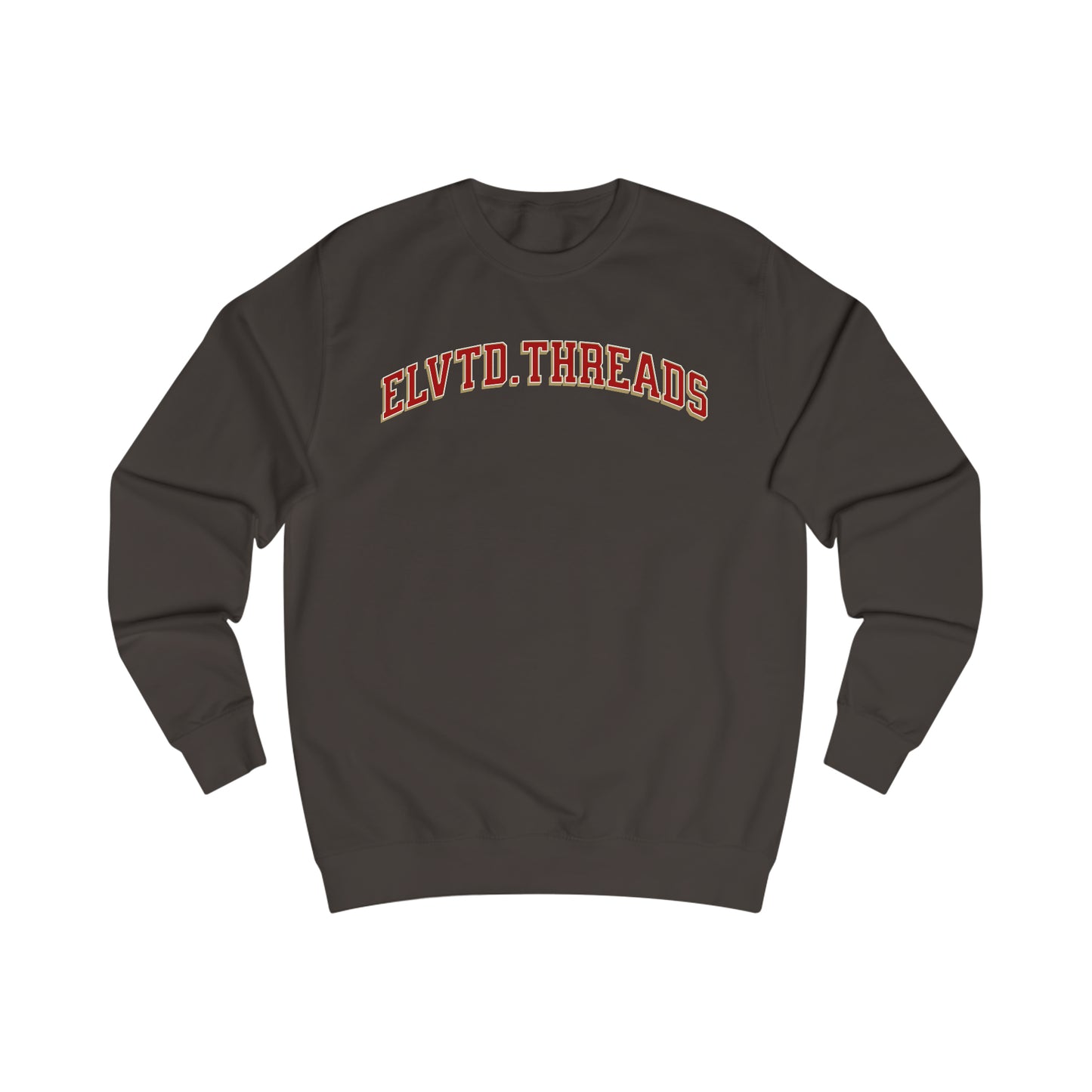 'Elvtd.Threads' Niners Sweatshirt (Chocolate)