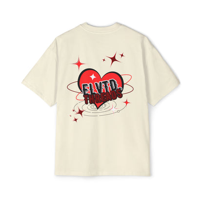 'GALACTIC LOVE' T-SHIRT (BUTTER)