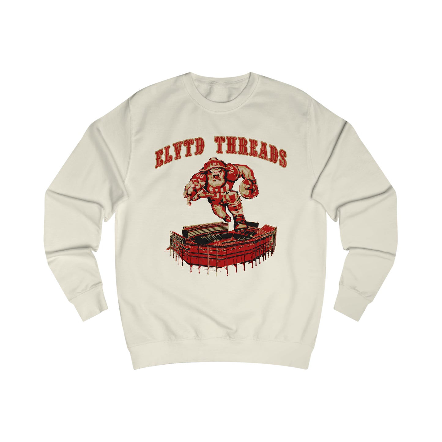 'Elvtd.Threads' Levi Stadium Sweatshirt (Vanilla)