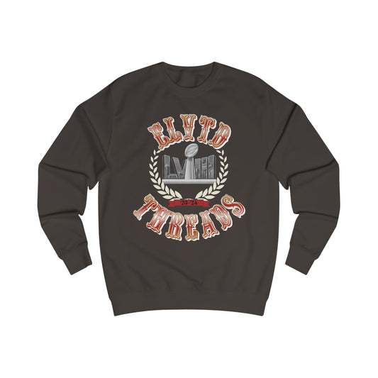 'Elvtd.Threads' Niners Superbowl Sweatshirt (Chocolate)