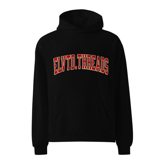 'ELVTD.THREADS NINERS COLORWAY' HOODIE (BLACK)